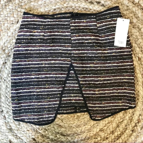 Tobi Dresses & Skirts - Tobi Striped Skirt Medium NWT
